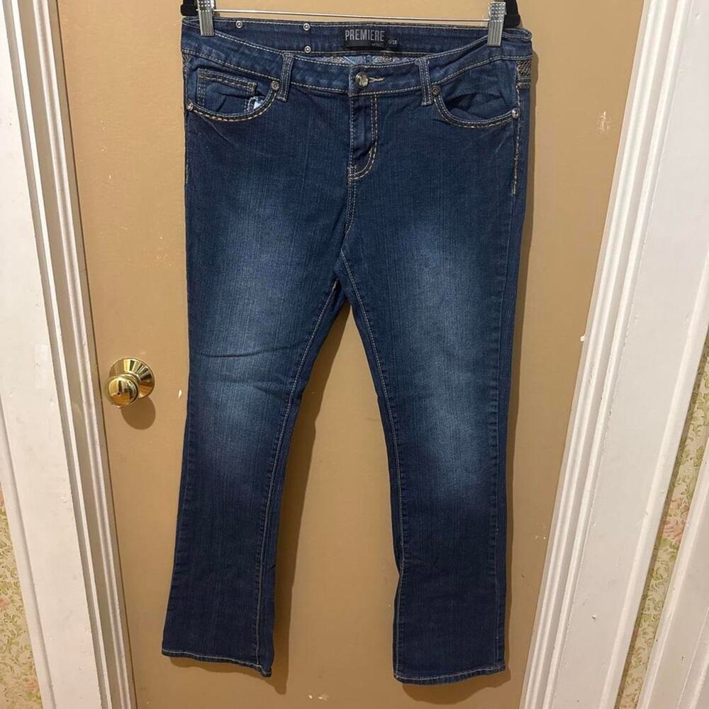 Premiere by rue21 dark wash jeans